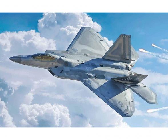 Italeri 1:48 US F-22A Raptor model kit
