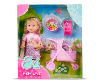 Evi Love Puppy Walk – poupée et chiots