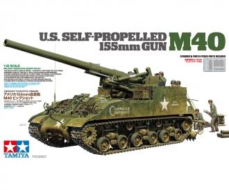 1:35 US M40 155mm Howitzer SPG, model kit