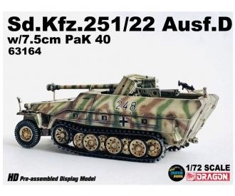 1:72 Sd.Kfz.251/22 Ausf.D w/7.5cm PaK 40