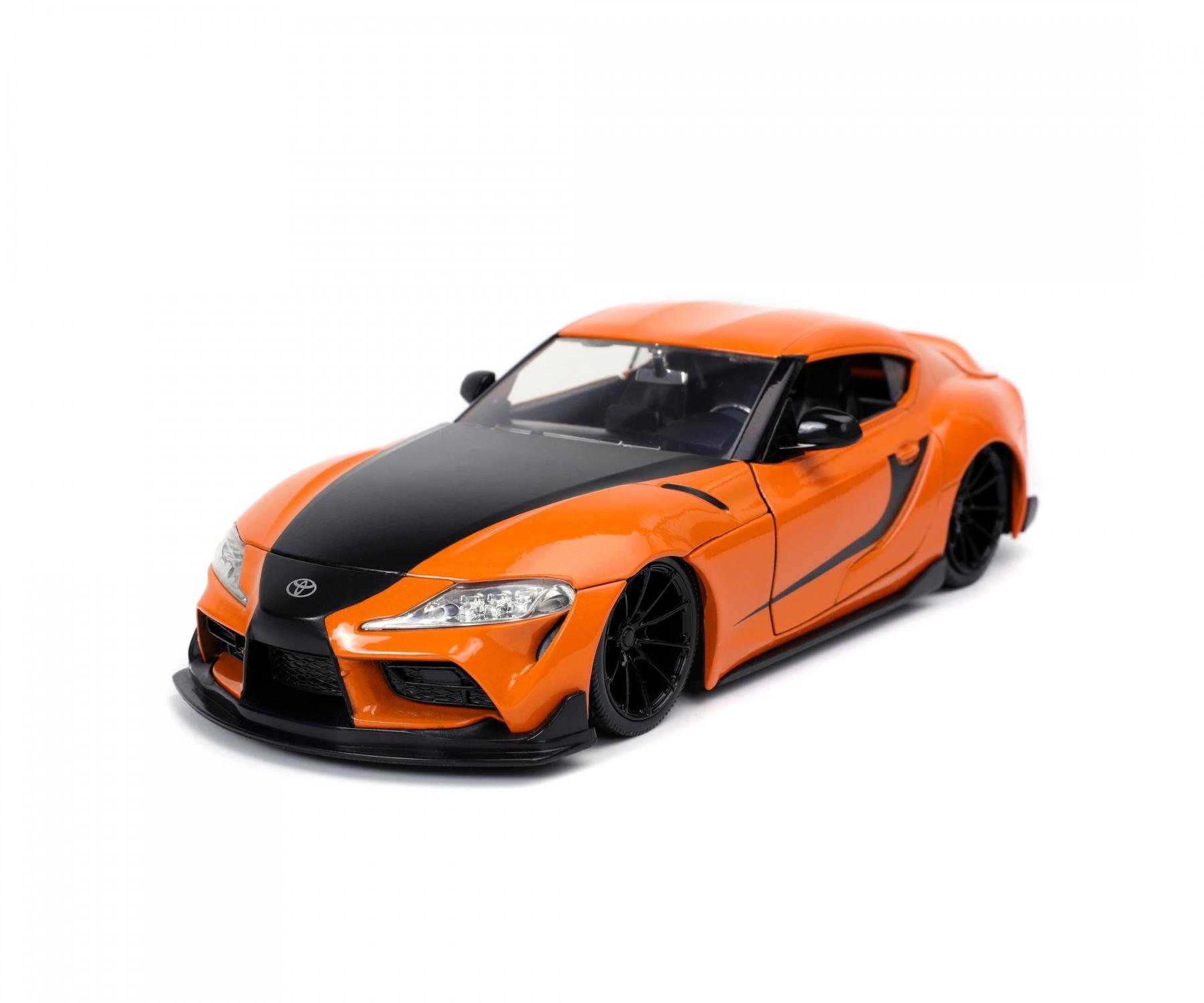 JadaToys 1/24 TOYOTA GR スープラ Jada Toys 1:24 Scale Fast and Furious Die-Cast Car - Orange