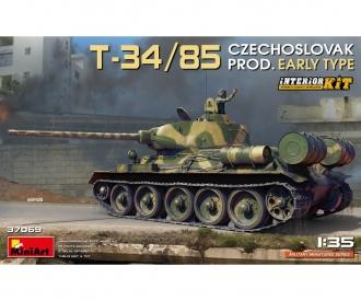 1:35 T-34/85 CZ Prod. Frü.Pro. Intérieur