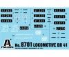 Locomotive BR41 Model Kit in 1:87 HO Scale