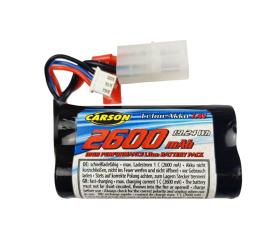 7,4V/2600mAh LiIon batt. FE-Line XHP/TAM