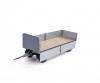 1:14 2-Axle Material Trailer, trailer kit