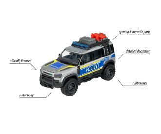 Land Rover Defender 90 Police Die-Cast Toy Car