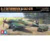 1:48 IL-2 Shturmovic & Veh. GAZ-67B model kit