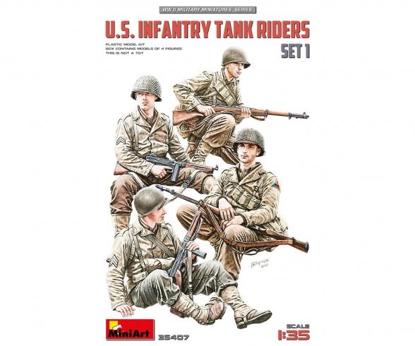 1:35 Fig.-Set US Infantry (4) Set 1 1:35 Fig.-Set US Infantry (4) Set 1