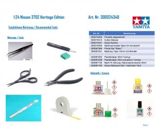1:24 Nissan 370Z Heritage Edition, plastic model kit