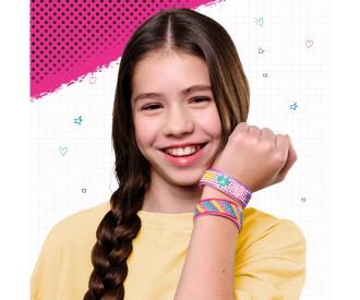 Fash!onFlash Diamond Dots Bracelet 2-sor