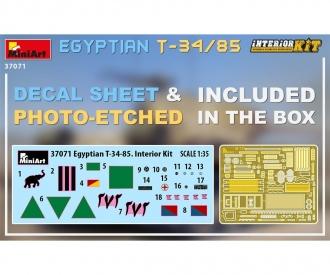 1:35 Egyptian T-34/85 Interior Kit