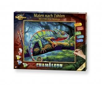 Chamäleon 40 x 50 cm – Malen nach Zahlen