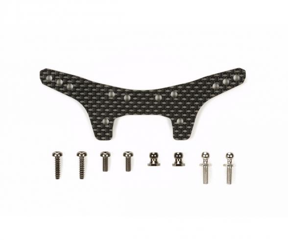 DT-03 Carbon Damper Stay Rear, chassis upgrade