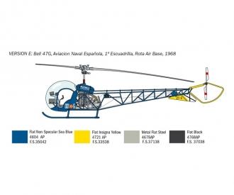 OH-13 Scout Helicopter Korea War Model Kit