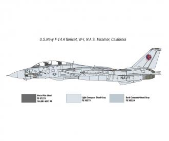 1:72 US NF F-14A vs A-4F