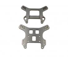 Virus-Ex Shock Towers, RC spare parts, front rear