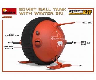 1:35 Sov. Ball Tank w/Ski/Interior Kit