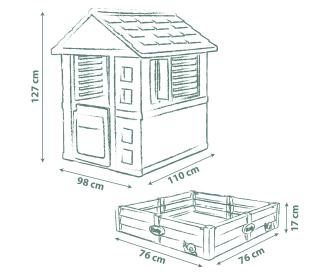Smoby Life Square Playhouse