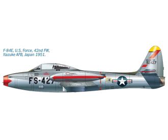 Italeri F-84G Thunderjet Model Kit 1:72