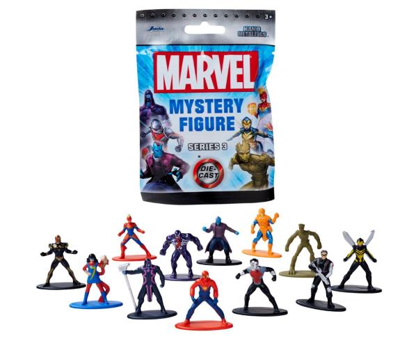 Marvel Blind Pack Nanofigs, 12-sort.