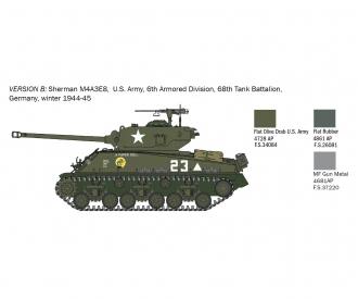 Italeri Sherman M4A3E8 Fury Tank Kit 1:56