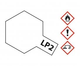 LP-2 White Gloss, lacquer paint, 10 ml jar