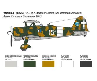 1:48 FIAT CR.42 Falco Jagd.-F/Nachtjäger