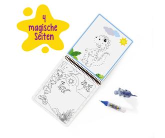 Art&Fun Water Pen Livre de coloriage Dino