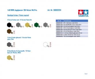 1:48 Hetzer Mid Production, tank model kit