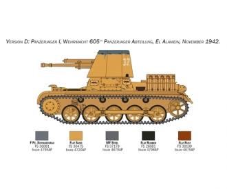 Panzerjager I 1:35 scale model kit with figure
