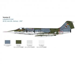 Italeri F-104G/S Starfighter Model Kit 1:32