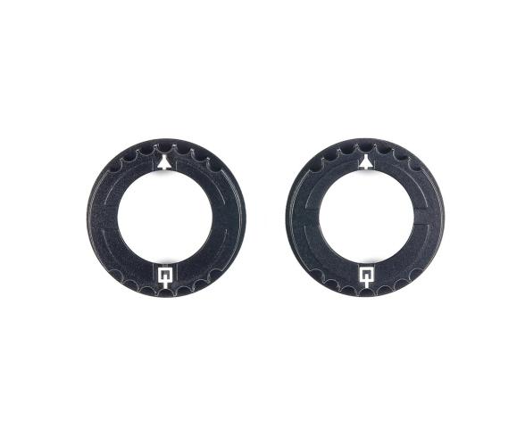 TA08R/Pro Alum. Diff.-Mount +0,5, RC chassis part