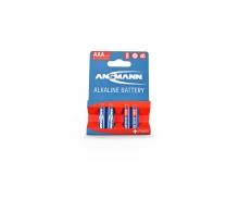 AAA Alkaline Battery Set, 4-pack cells