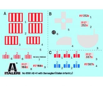 1:35 AB 41 w/ Bersaglieri Ital. Infantry