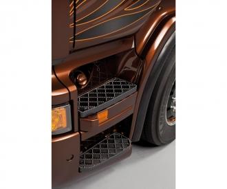 Scania R730 V8 Black Amber 1:24 Model Kit