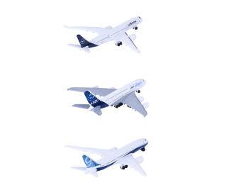 Assortiment d'avions, avion miniature en métal moulé sous pression
