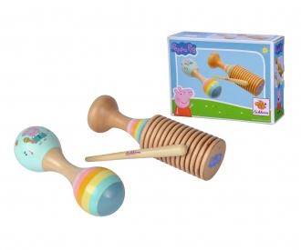 Peppa Pig Maraca and Ratchet Set