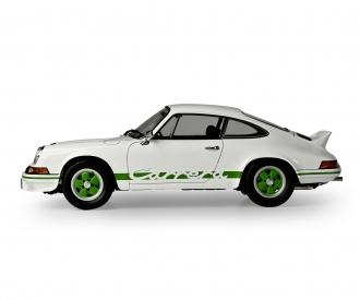 Porsche 911 RS 2.7 Model Car 1:8 White Green