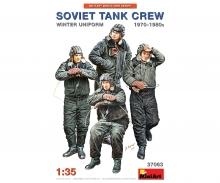 1:35 Fig. Sov. Tank Crew 70-80s Winter