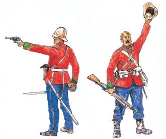 1:72 Zulu Wars - Britische Infanterie