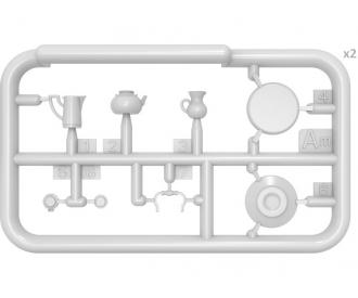 1:35 Household Crockery & Glass Set