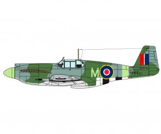 Italeri 1:72 US P-51A Mustang Model Kit