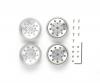 1:14 Metal Plated Rear Wheels, option wheel set