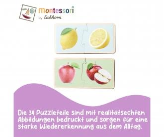 Montessori Puzzle Fruit and Vegetables