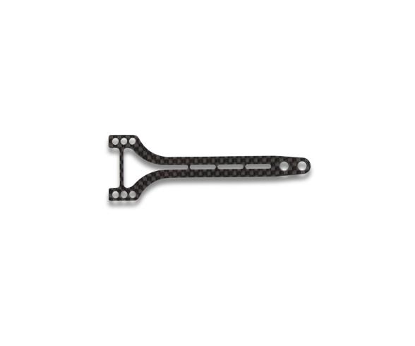 TRF421X Carbon Upper Deck Rear 2-Piece 2 mm