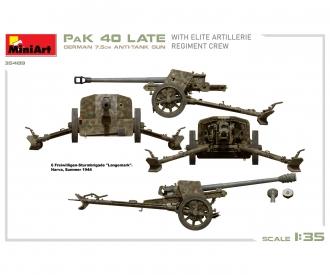 1:35 Ger. 7.5cm PaK 40 w.Crew (4) la.pr.