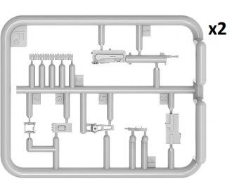 1:35 Austin Arm.Car 3 Ser. Ger. Interior