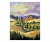Cypress Alley 24 x 30 cm - Painting by Numbers