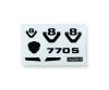 Scania 770 S Metall-Transferfolie Dekorbogen