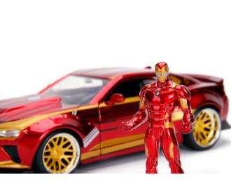 Marvel Ironman 2016 Chevy Camaro SS 1:24